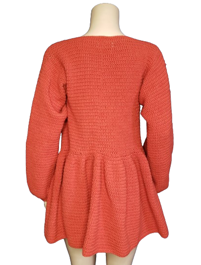 Long-Sleeved Baby Doll Dress