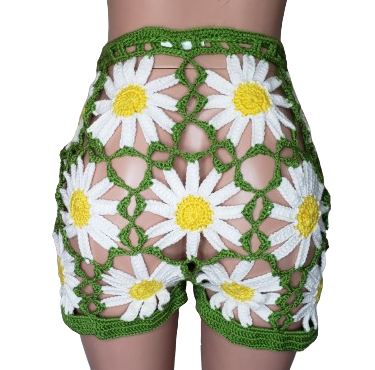 Daisy Cover-Up Shorts