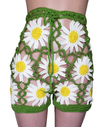 Daisy Cover-Up Shorts