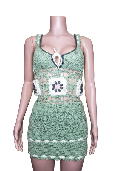 Boho Festival Flower Dress