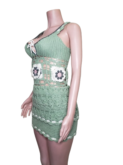 Boho Festival Flower Dress