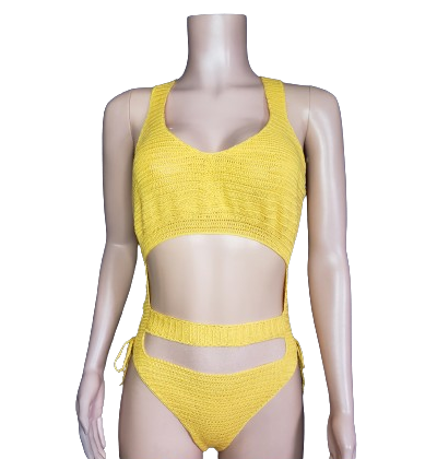 Cut Away Two Strap Monokini
