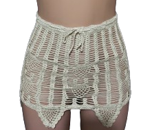 Intricate Strawberry Mini Skirt