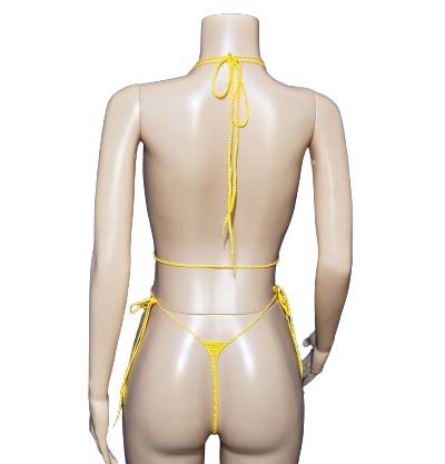 Mesh Bottoms Slingkini